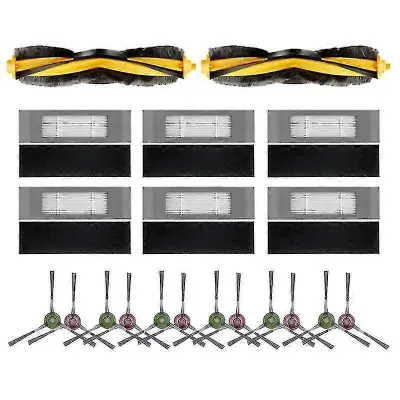 Za Ecovacs Deebot Ozmo T8 robotski sesalnik, zamenljiva glavna krtača, stranska krtača, dodatni deli filtra
