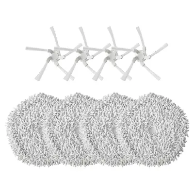 Komplet dodatkov za profesionalni robotski sesalnik W10/w10, stranska krtača, krpa in krpa