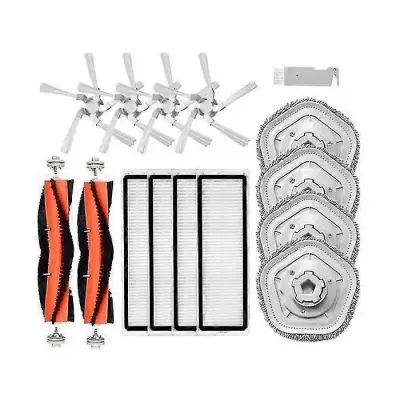 Dodatki za sesalnik Bot W10 W10pro Glavna stranska krtača HEPA filtrirna krpa Nadomestni deli Dodatek za sesalnik