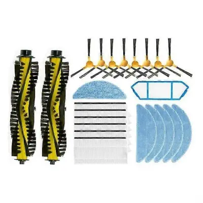 Valjčna krtača, stranska krtača, prevleka iz filtrirne tkanine, prevleka glavne krtače, primarni filter, sesalnik