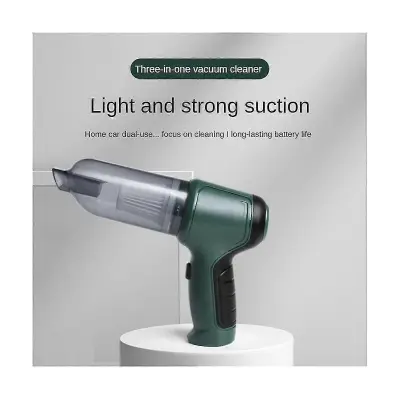 Avtomobilski sesalnik 9000 pa + 5x filtrov Prenosni super zmogljiv brezžični dvonamenski sesalnik za tipkovnico