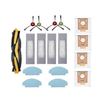 Glavna stranska krtača robotskega sesalnika Hepa Filter Mop Krpa Vrečka za prah Nadomestni deli Dodatek za sesalnik