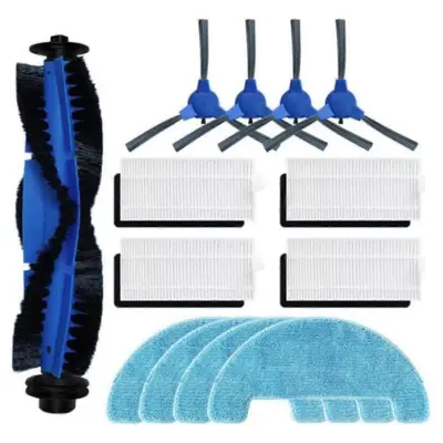 Komplet nadomestnih dodatkov za R550 R600 R650 R750 robotski sesalnik Glavna stranska krtača HEPA filter