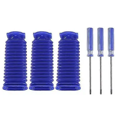 Modra nadomestna cev z mehkim žametnim valjem, združljivi čistilni dodatki za sesalnike, dodatek za sesalnik