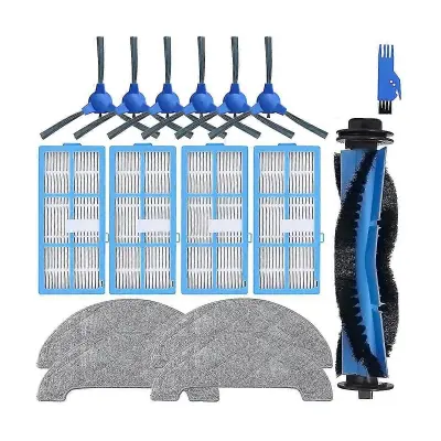 Glavna krtača Stranska krtača Hepa filter Združljiv z dodatki za robotski sesalnik 850t