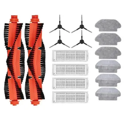 Filter za robotski sesalnik S10 S12, Mi robotski sesalnik Mop P Dodatki Mop Krpe Glavna Stranska Krtača STYJ02YM Zamenjava