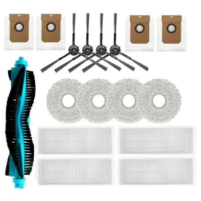 Nadomestni deli za Spin Revolution 11090 robotski sesalnik Glavna stranska krtača Filter Mop Vrečka za prah