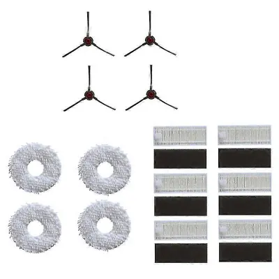 Krpa za brisanje s HEPA filtrom in stransko krtačo za robotski sesalnik Ecovacs Deebot N9+