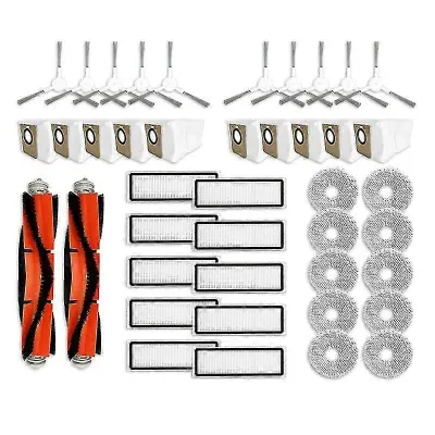 Za C102cn robotski sesalnik Glavna stranska krtača Hepa Filter Mop Pad Vrečka za prah Nadomestni dodatki