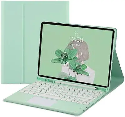 JWL-za Samsung Galaxy Tab A7 10.4 2020 SM-T500 T505 T507 Magnetna sledilna ploica, tipkovnica, nosilec, pametni preklopni pokrov
