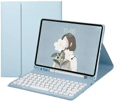 JWL-za Samsung Galaxy Tab A7 10.4 2020 SM-T500 T505 T507 Magnetna sledilna ploica, tipkovnica, nosilec, pametni preklopni pokrov