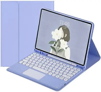 JWL-za Samsung Galaxy Tab A7 10.4 2020 SM-T500 T505 T507 Magnetna sledilna ploica, tipkovnica, nosilec, pametni preklopni pokrov