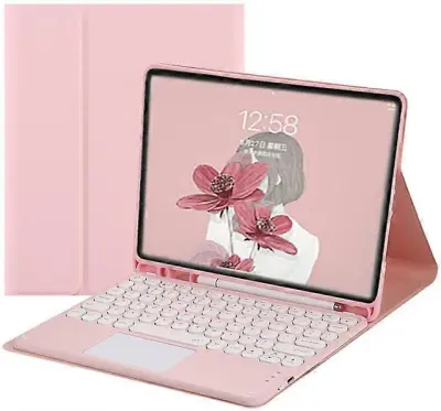 JWL-za Samsung Galaxy Tab A7 10.4 2020 SM-T500 T505 T507 Magnetna sledilna ploica, tipkovnica, nosilec, pametni preklopni pokrov