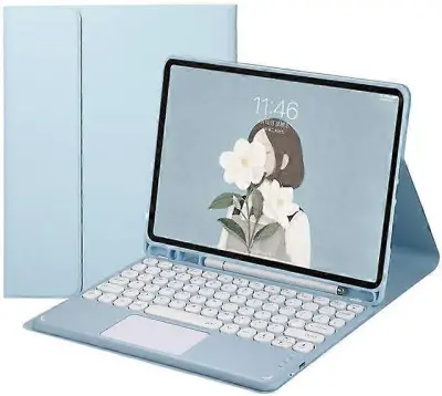 JWL-za Samsung Galaxy Tab A7 10.4 2020 SM-T500 T505 T507 Magnetna sledilna ploica, tipkovnica, nosilec, pametni preklopni pokrov