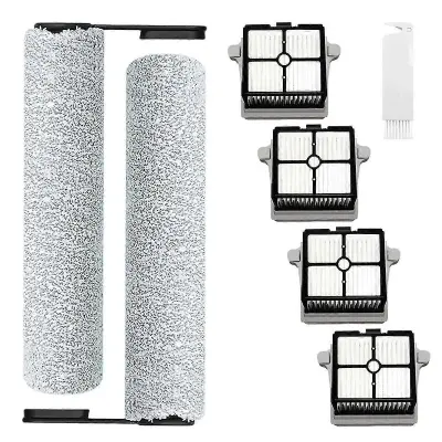 Nadomestni filter HEPA in komplet krtačnih valjev za brezžični sesalnik Floor ONE S6/S6PRO za mokro in suho pomivanje tal