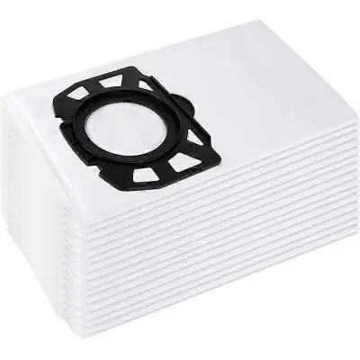 15 paketov vrečk za sesalnike za Karcher 2.863-006.0 filtrske vrečke iz flisa Wd4 Wd5 Wd6 Premium Mv4 Mv5 Mv6