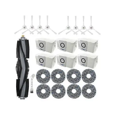 24 kosov, združljivih z Ecovacs Deebot T20-t20max-t20pro-x1 Omni-t10 Omni-turbo Deli robotskega sesalnika Dodatek za sesalnik
