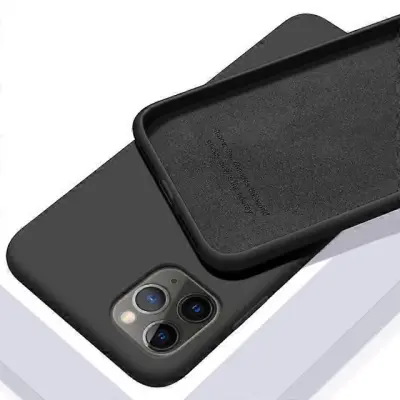 Ovitek iz tekoega silikona za serijo iPhone, kakovostno mehko ohije odporno na udarce za iPhone 7