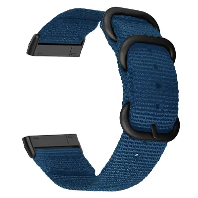 Najlonski pašček za Fitbit Versa 3/Sense Blue