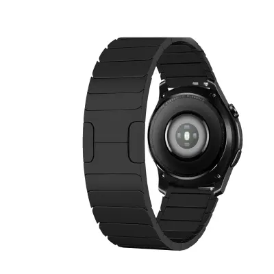 Originalen titanov pašček za uro - 22 mm z originalno zaponko Black