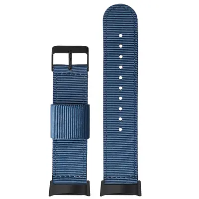 Najlonski pašček za uro za Fitbit Charge 5, zračen športni nadomestni pašček Blue