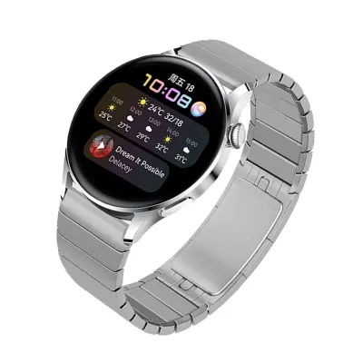 Originalen titanov pašček za uro - 22 mm z originalno zaponko Silver