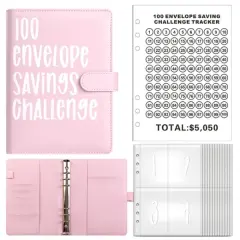 100 Envelope Savings Challenge | BUDGETRA Pink