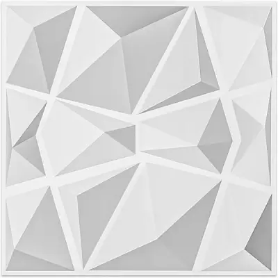 3D stenske nalepke (10 kosov) | TRIWALL Bela