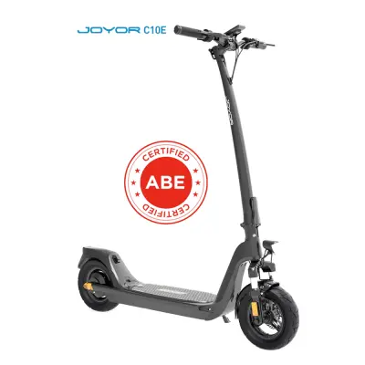 JOYOR C10E sklopivi električni skuter, 500W motor, 48V 10,4Ah baterija, največja hitrost 20km/h, maksimalen doseg 40km, največja nosilnost 120kg