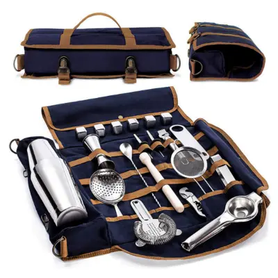 Torba za natakarja – popolna za miksologijo na poti Blue