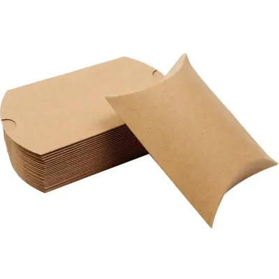 Kraft papirnate škatle za bonbone z vrvico (pakiranje 50)
