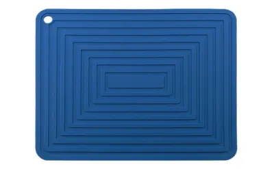 2-paket velikih kvadratnih silikonskih podstavkov za vroče posode