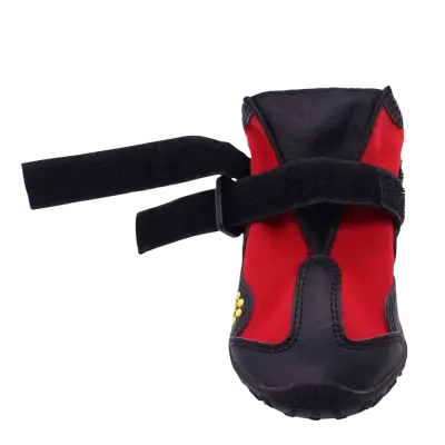 Čevlji za hišne ljubljenčke - Rdeči paket 4 kosov   B