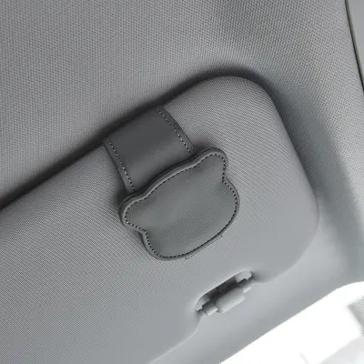 Držalo za sončna očala za avtomobilski senčnik Grey