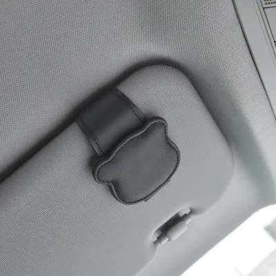 Držalo za sončna očala za avtomobilski senčnik Black