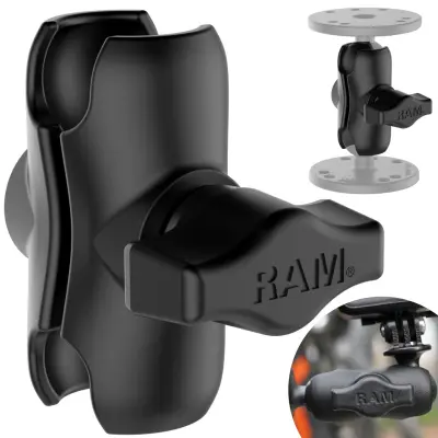 Montažna roka RAM MOUNT, dolžine 6 cm RAM-B-201U-A