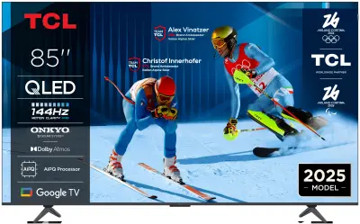 TV 85" TCL QLED 85P8K, Google TV