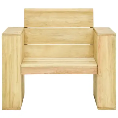 Vrtni Stoli - Stol za vrt 89x76x76 cm iz impregnirane borovine JS552