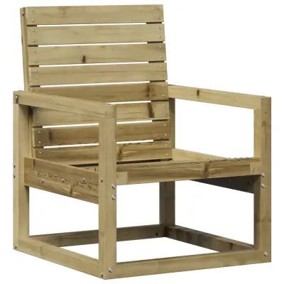 Vrtni Stoli - Stol za vrt 57,5x63x76 cm impregnirana borovina JS535