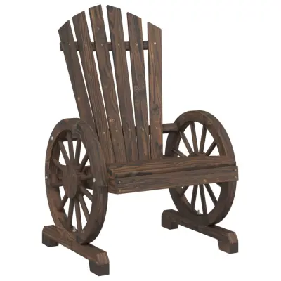 Vrtni Stoli - Stol za vrt Adirondack trden les jelke JS584