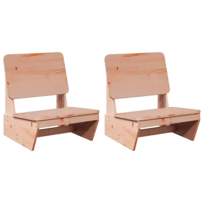 Vrtni stoli - Stol za vrt 2 kosa 60x64x70,5 cm Masivni les Douglas JS1162