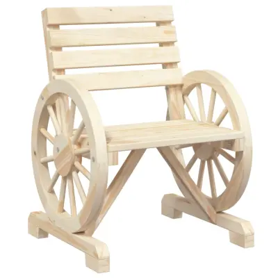 Vrtni Stoli - Stol za vrt 58x58x78,5 cm trden les jelke JS538