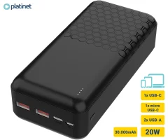 Platinet PMPB30OP19B črna polnilna baterija
