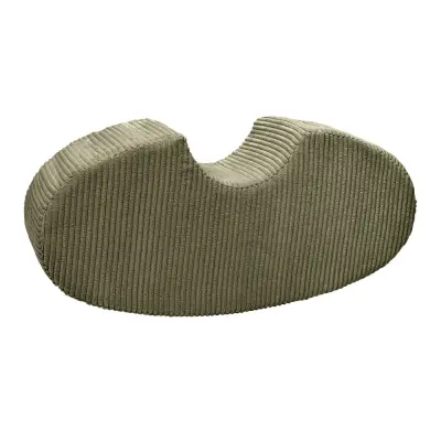 Otroški pouf v obliki fižola, Estetsko - Udoben in varen, idealen za sobo, Aesthetic, Kaki
