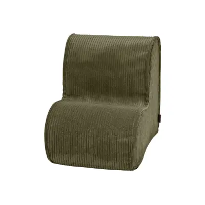 Otroški pouf v obliki hruške, Estetsko - Udoben in varen, idealen za otroško sobo, Aesthetic, Kaki