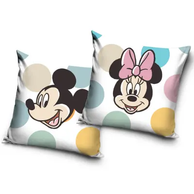 Žametna prevleka za blazino 40x40 Mickey and Minnie