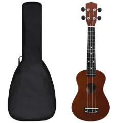 Otroški sopran ukulele z torbo naravni 23'' - Set ukulele