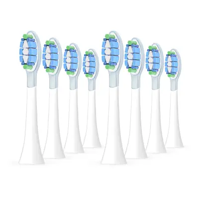 Ultrasonic nastavki za Philips Sonicare C3 Premium Plaque Defense, 8 kosov, beli