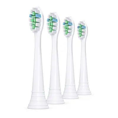 Ultrasonic nastavki za Philips Sonicare W1 Optimal White, 4 kosi, beli