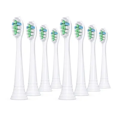 Ultrasonic nastavki za Philips Sonicare W1 Optimal White, 8 kosov, beli